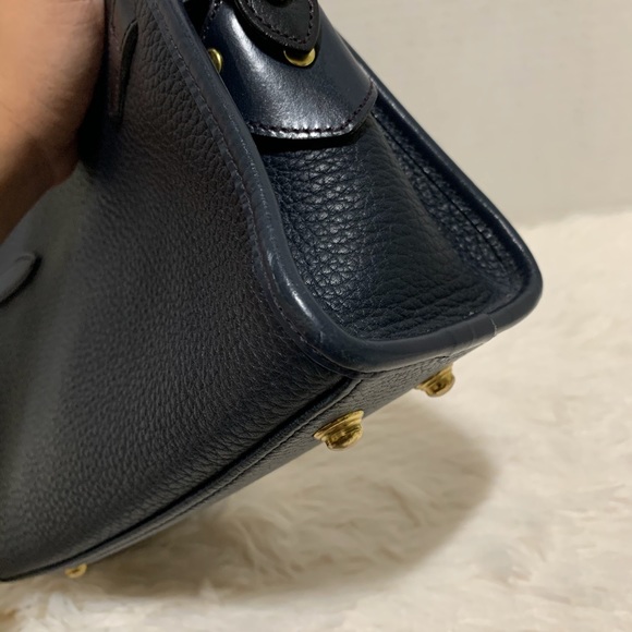 SOLD Vintage Dooney AWL Buckle Zip Top Shoulderbag - Picture 15 of 16